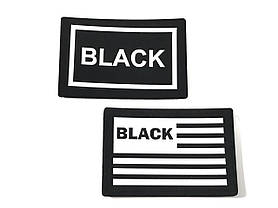 Нашивка Black прапор 60х40 мм, фото 4