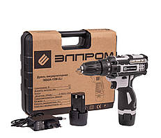 Шуруповерт акумуляторний Элпром ЭДША-12M-2Li EHA