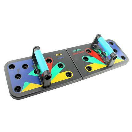Спортивна дошка тренажер Push Up Rack Board jt-006 з різними схопленнями, фото 3