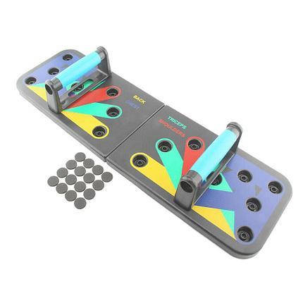 Спортивна дошка тренажер Push Up Rack Board jt-006 з різними схопленнями, фото 4