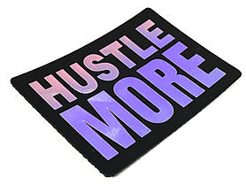 Нашивка Hustle More 70х50 мм, фото 4