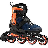 Детские ролики Rollerblade Microblade Boy Blue/Orange раздвижные для мальчиков