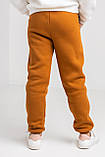 Дитячі спортивні штани Stimma Ледера 61262 (Карамель) байка р.116, фото 3