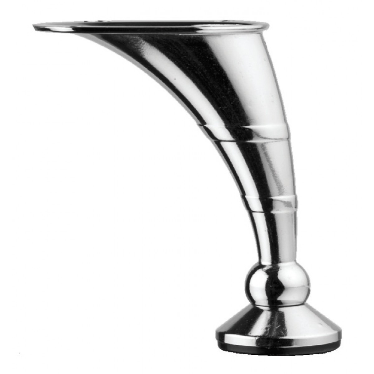 Ножка мебельная изогнутая 101-06 h=10 см Хром (ID#869371756), цена: 82. ...