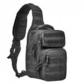 Сумка тактична через плече HLV D14 800D Black, фото 1