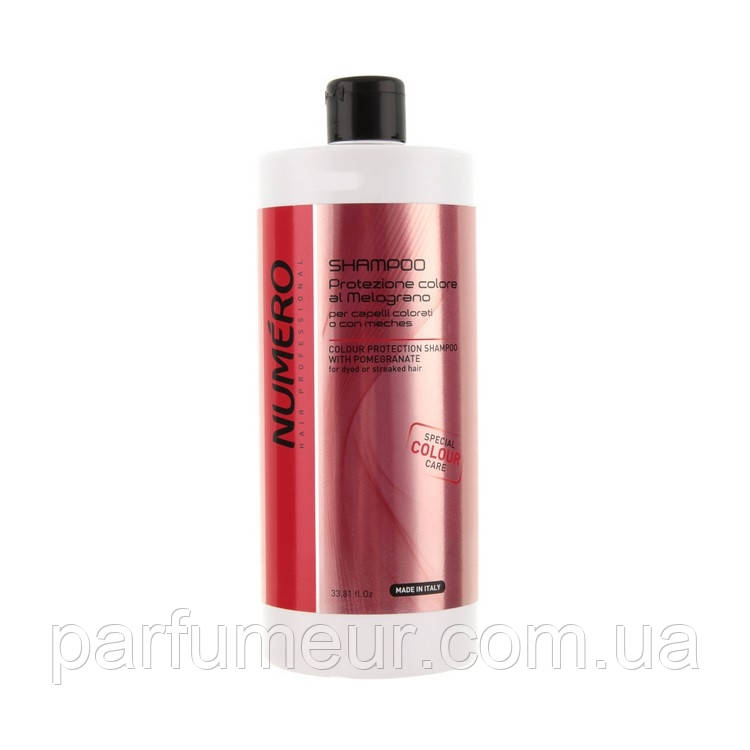 Brelil Numero Colour Shampoo Шампунь для захисту кольору з гранатом 1000 мл, фото 1