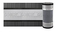 Вентиляционная лента конька Dorken DELTA - VENT ROLL MAXX 310мм х 5000 мм цвет черный (1700)