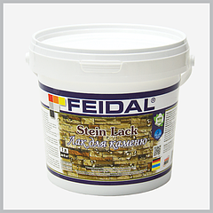 Акриловий водорозчинний лак для каменю Stein Lack Feidal 1л