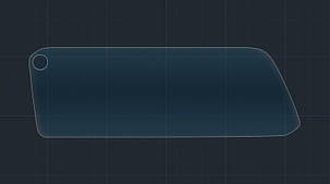 Захисне гібридне скло на монітор 13" MATT MAZDA 3 2019 - 2023