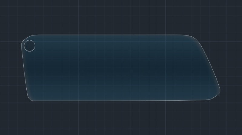 Захисне гібридне скло на монітор 13" 9H MAZDA 3 2019 - 2023, фото 1