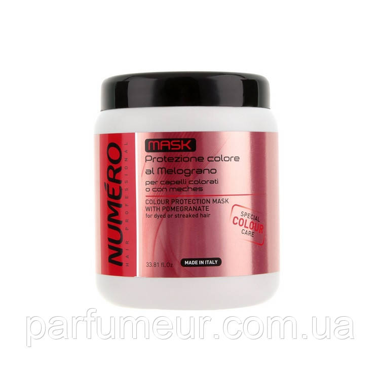 Brelil Numero Colour Mask Маска для захисту кольору з граната 1000 мл, фото 1