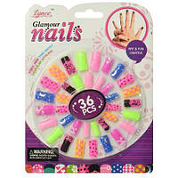 Накладные ногти "Glamour Nails" (36 шт) [tsi114143-TSІ]