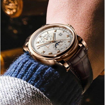 Годинник чоловічий Lobinni Business люкс якості, фото 1