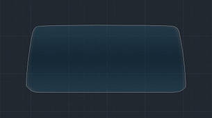 Захисне гібридне скло на монітор 9.7" 9H MAZDA CX 5 2018 - 2019