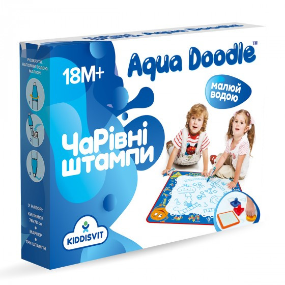 Набір для творчості Aqua Doodle - Чарівні Водні Штампи AD8001N