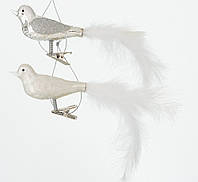 Декоративная подвеска "Птица" с клипсой 19*6*4 см Гранд Презент 2003496