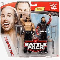 Фигурки Рестлеры WWE Серия 65 WWE Battle Pack Series 65 The Hardy Boyz Mattel GLB30