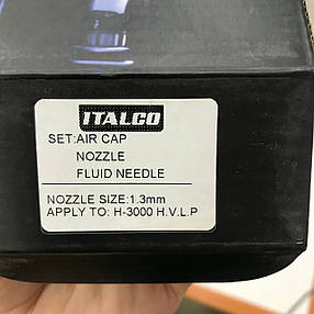 Дюза для фарбопульта H-3003, діаметр 1,3 мм AUARITA NS-H-3003-1.3, фото 2