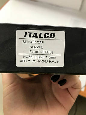 Сопло 1,3 мм для фарбопульта H-1001A ITALCO NS-H-1001A-1.3, фото 3