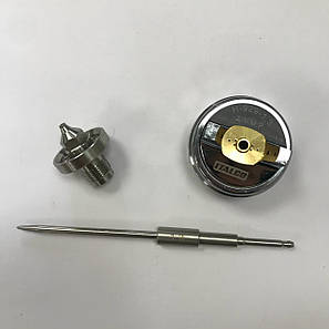 Змінний комплект форсунки для краскопультів H-929 LVMP, діаметр 1,3 мм ITALCO NS-H-929-1.3 LM, фото 2