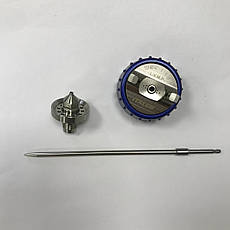 Змінний комплект форсунки 1,3 мм для краскопультів Shine LVMP ITALCO NS-Shine-1.3 LM, фото 3