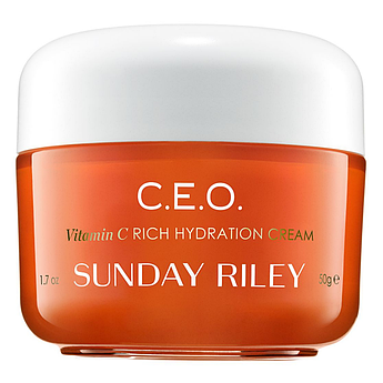 Зволожувальний крем із вітаміном С Sunday Riley C.E.O. Vitamin C Rich Hydration Cream тестер 50 г