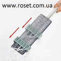 Швабра з самовіджимом Hand-free Wash Flat Mop Lazy Drag