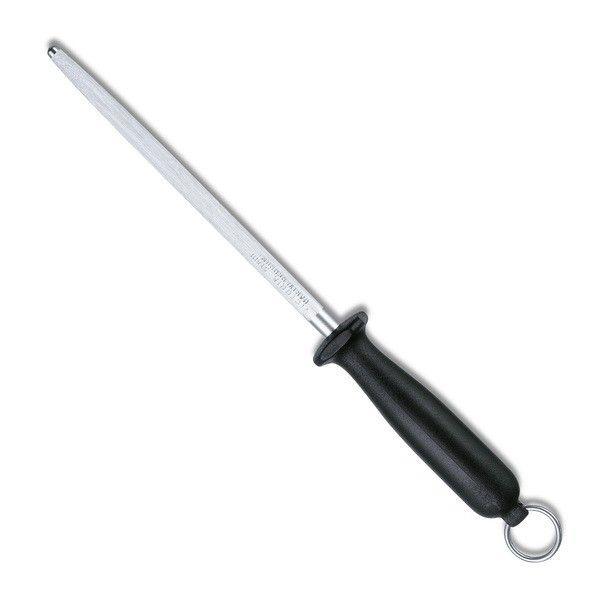 Мусат — точило для ножів Victorinox Domestic 20 см круглий Чорний (7.8013)