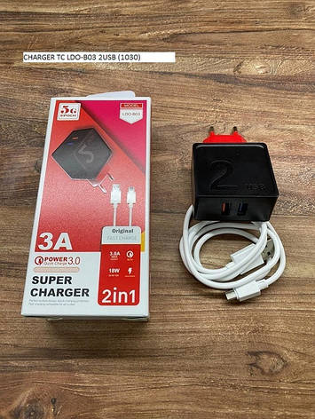 Зарядний пристрій LDO B03 Qualcomm QC3.0, фото 1