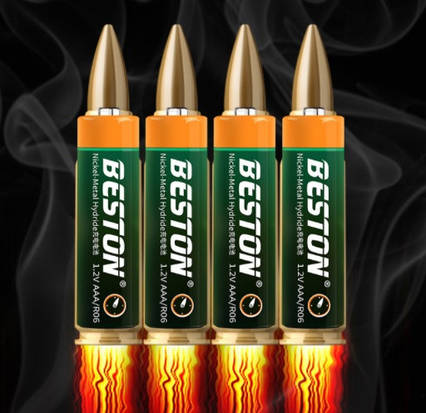 Акумулятор Beston AA 1.2V 2000 mAh Ni-Mh, фото 1