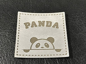Нашивка Панда 35х35 мм, фото 1