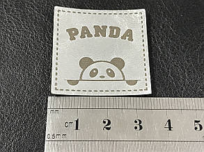 Нашивка Панда 35х35 мм, фото 2