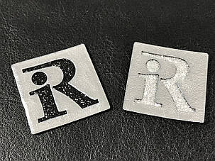 Нашивка буква R 30х30 мм, фото 1