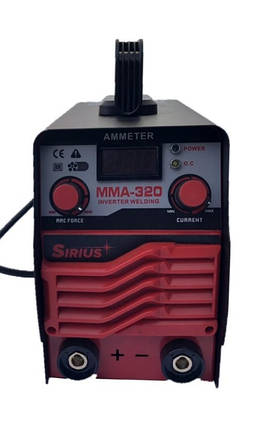 Зварювальний інвертор Sirius MMA-320КЕЙС, фото 3