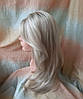 Парик омбре длинный волнистый платиновый с корнями 1625G(Y)-Y930, фото 8