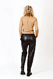 Утеплені жіночі штани з еко шкіри оптом PHI-PHI Star 12Є, лот 12шт (26203), фото 5