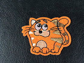 Нашивка Котик рудий 55х45 мм, фото 4