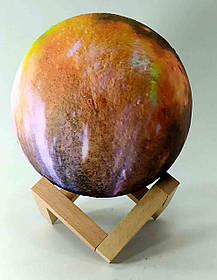 Нічник "Луна" Led, сенсорний перемикач кольорів(d-15 см) A