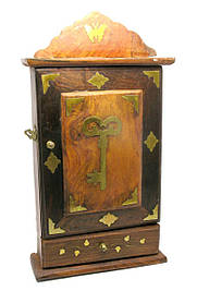 Ключниця рожеве дерево (35,5х20х7 см)