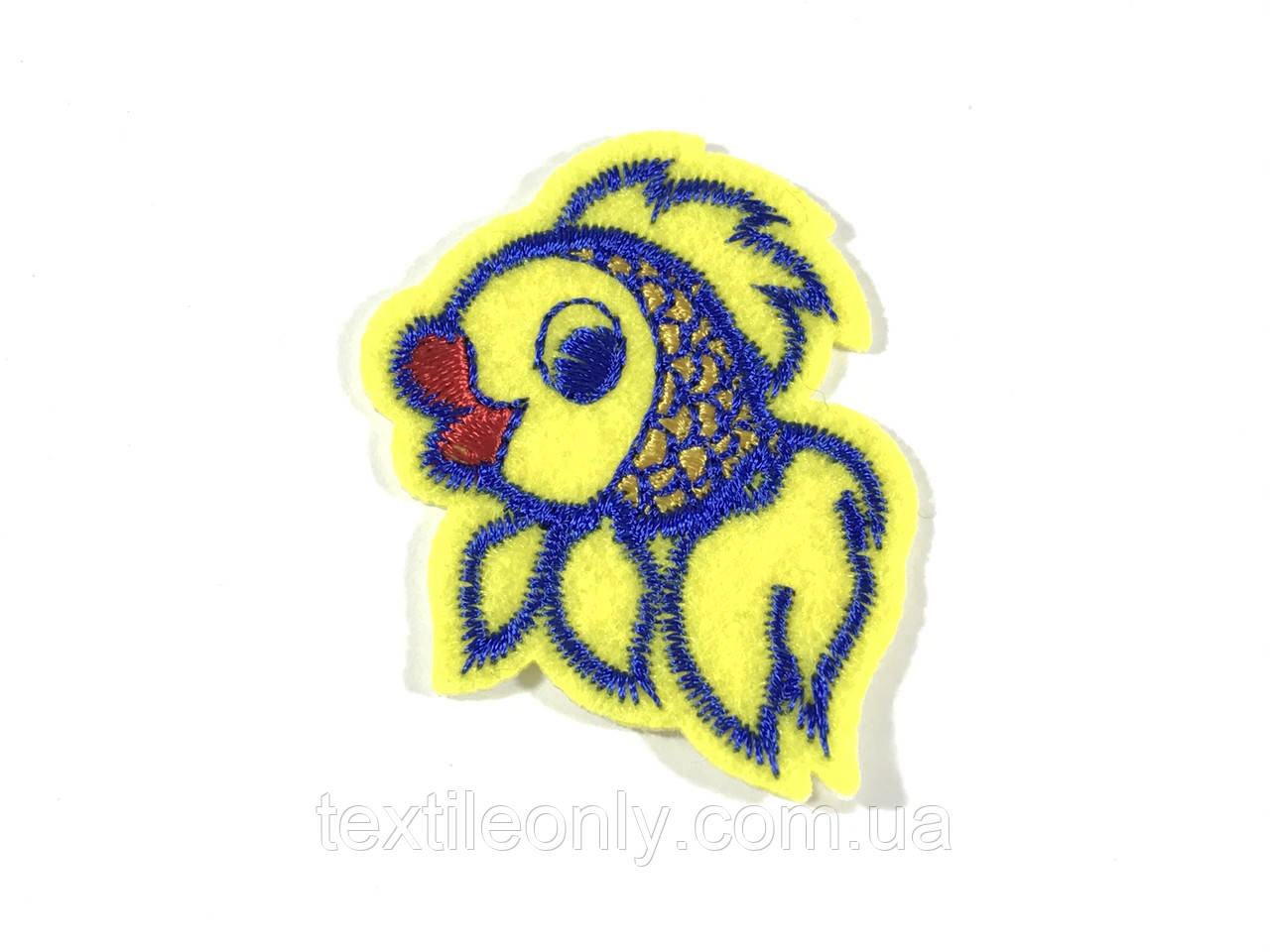 Нашивка Золота рибка 45х55 мм