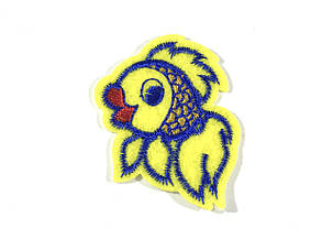 Нашивка Золота рибка 45х55 мм, фото 1