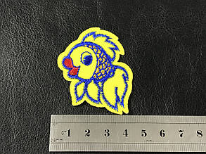 Нашивка Золота рибка 45х55 мм, фото 2