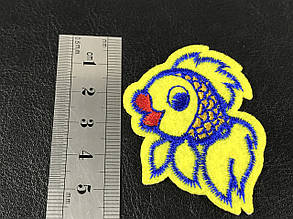 Нашивка Золота рибка 45х55 мм, фото 3