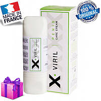 Крем стимулює X-VIRIL penis care cream, 75 ml, Оригінал Франція + Подарунок!!