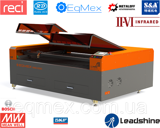 Станок для лазерной резки фанеры с ЧПУ, Лазерный Гравер Laser ESG-1000 ...