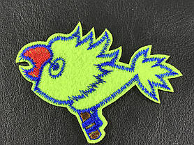 Нашивка Папуга 80х60 мм, фото 3