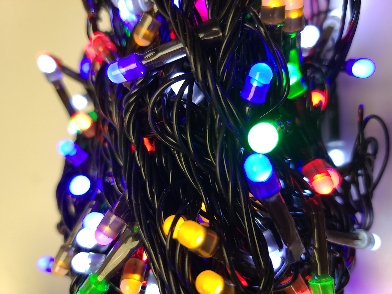 Гірлянда Led Куля Матовий 25 м 500 л  Мультиколір