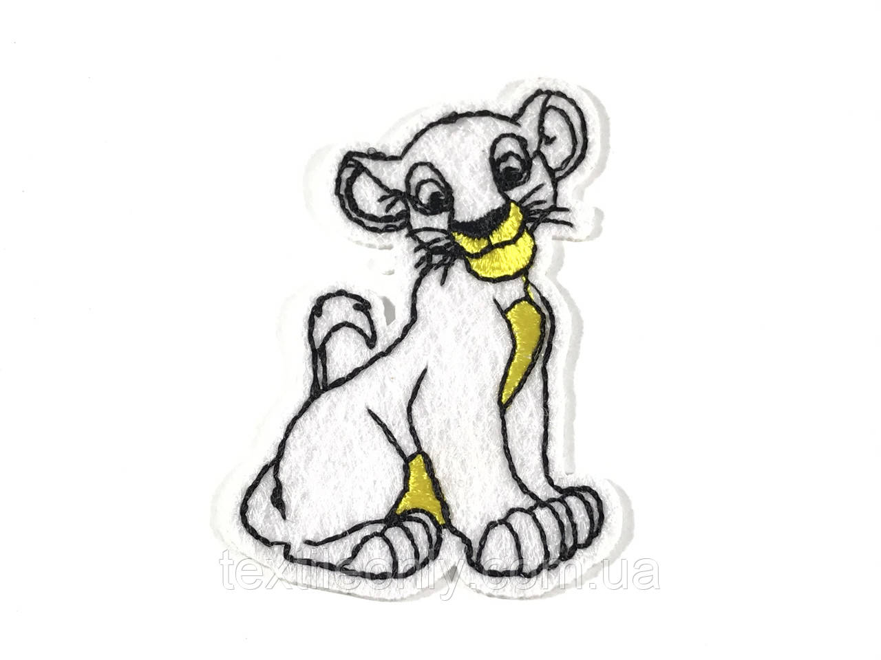 Нашивка Левеня 45х65 мм