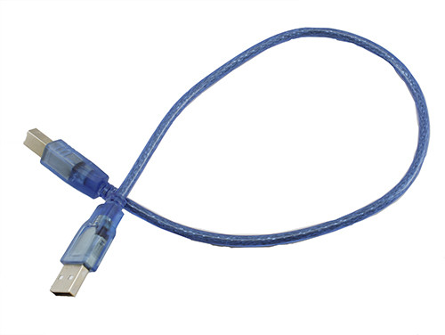 Кабель USB AM-BM для Arduino принтера сканера екранований 50см