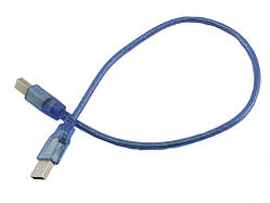 Кабель USB AM-BM для Arduino принтера сканера екранований 50см